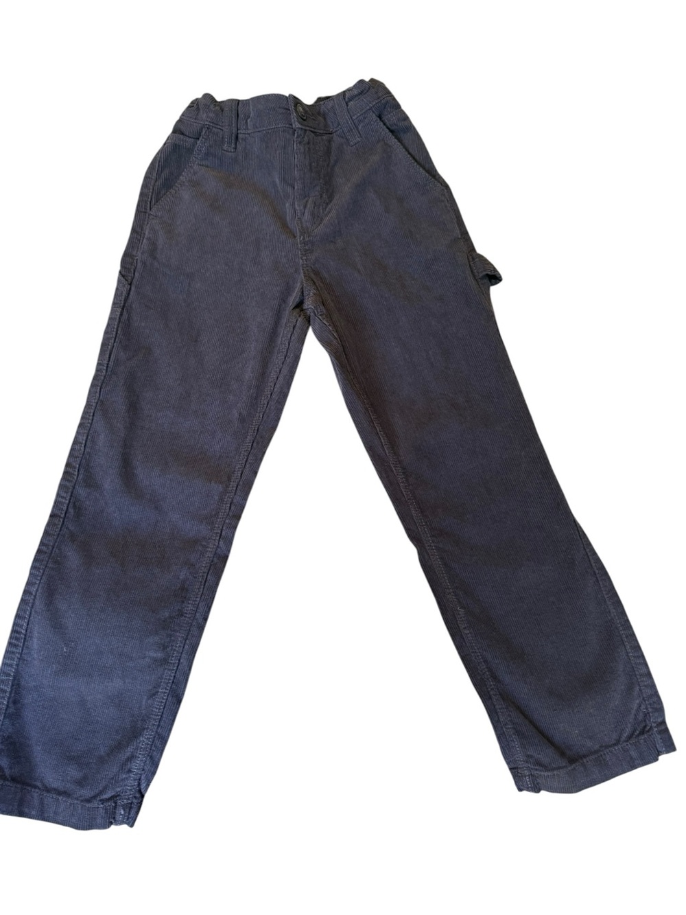 NWT Colorful Planet Boys Size 8 Corduroy Carpenter Pants Navy Back to School